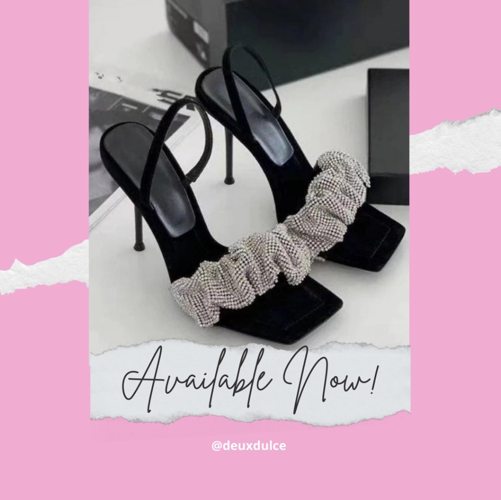 ‼️LAST PAIR ‼️Black Elegance Sandal- SIZE 8